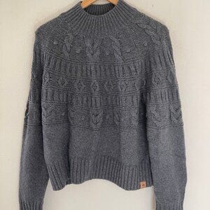 TEN TREE "West Highline" Dark Grey Mock Neck Sweater is New with Tags! MEDIUM